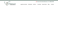 Desktop Screenshot of jundimagem.com.br